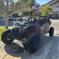 2018 Can Am X3 with trailer