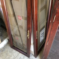 Cabinet Dresser Glass Doors