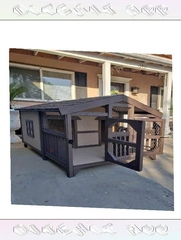leave face Cozy Dog Houses - Your Pet's Favorite Resting Place