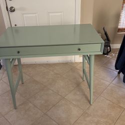 West Elm Mini Desk - Sage