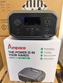 Ampace 300w power station
