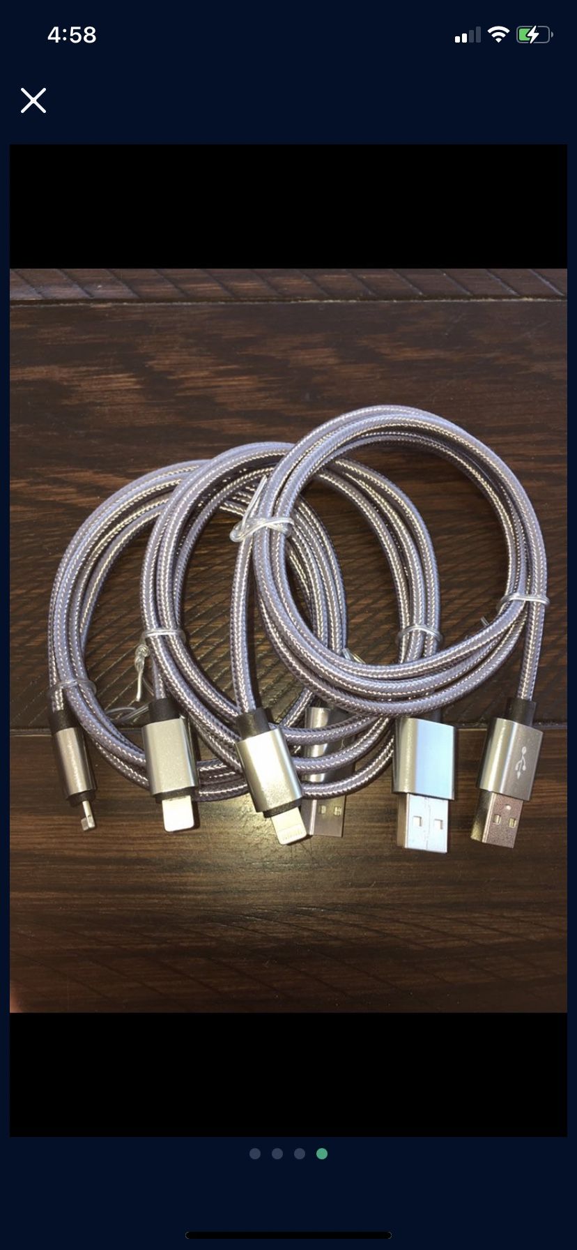 BRAND BRAND NEW IPHONE AND ANDROID CHARGERS $6