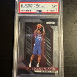 2018 Panini Prizm Shai Gilgeous Alexander