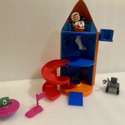Blippi Rocket Ship Large Playset