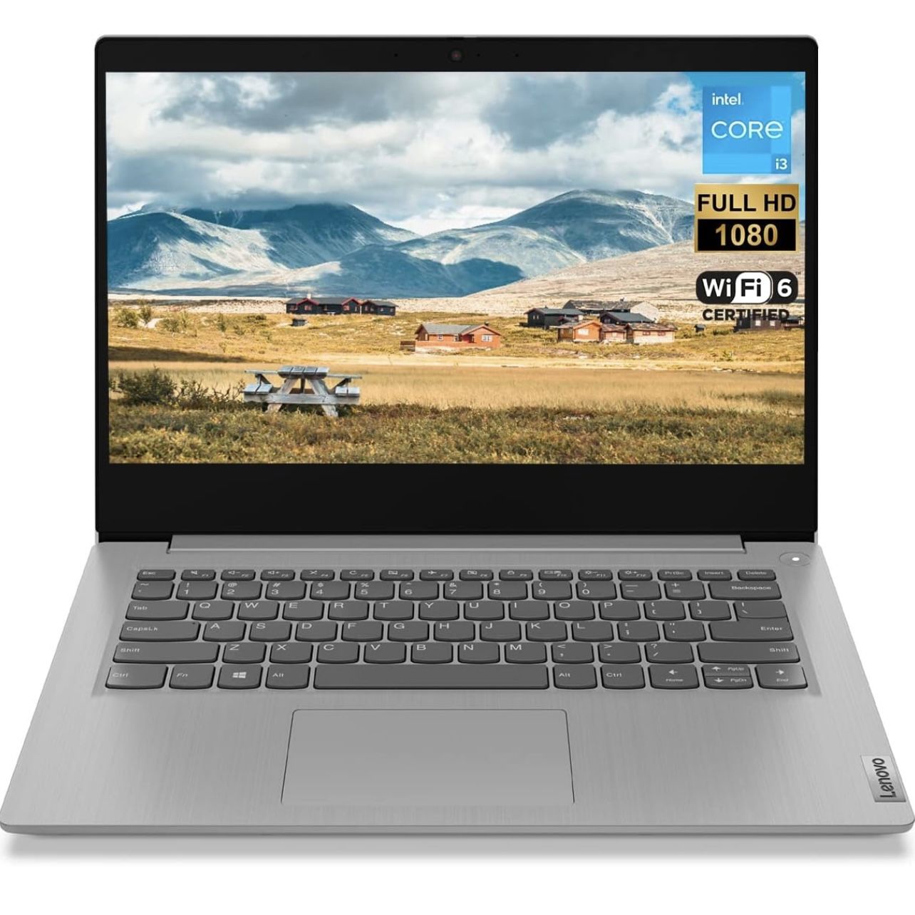 New Lenovo IdeaPad 3 Laptop, 14” screen, 12GB RAM, 256GB SSD, Windows 11 Pro