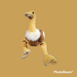 Retired Original Beanie Baby Stretch The Ostrich 