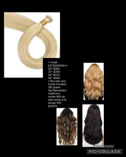 EXTENSIONES DE PELO NATURAL