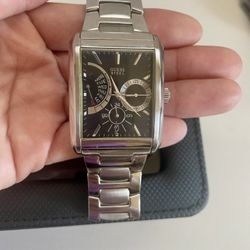 Guess Steel Men’s Watch Rectangular G13533G