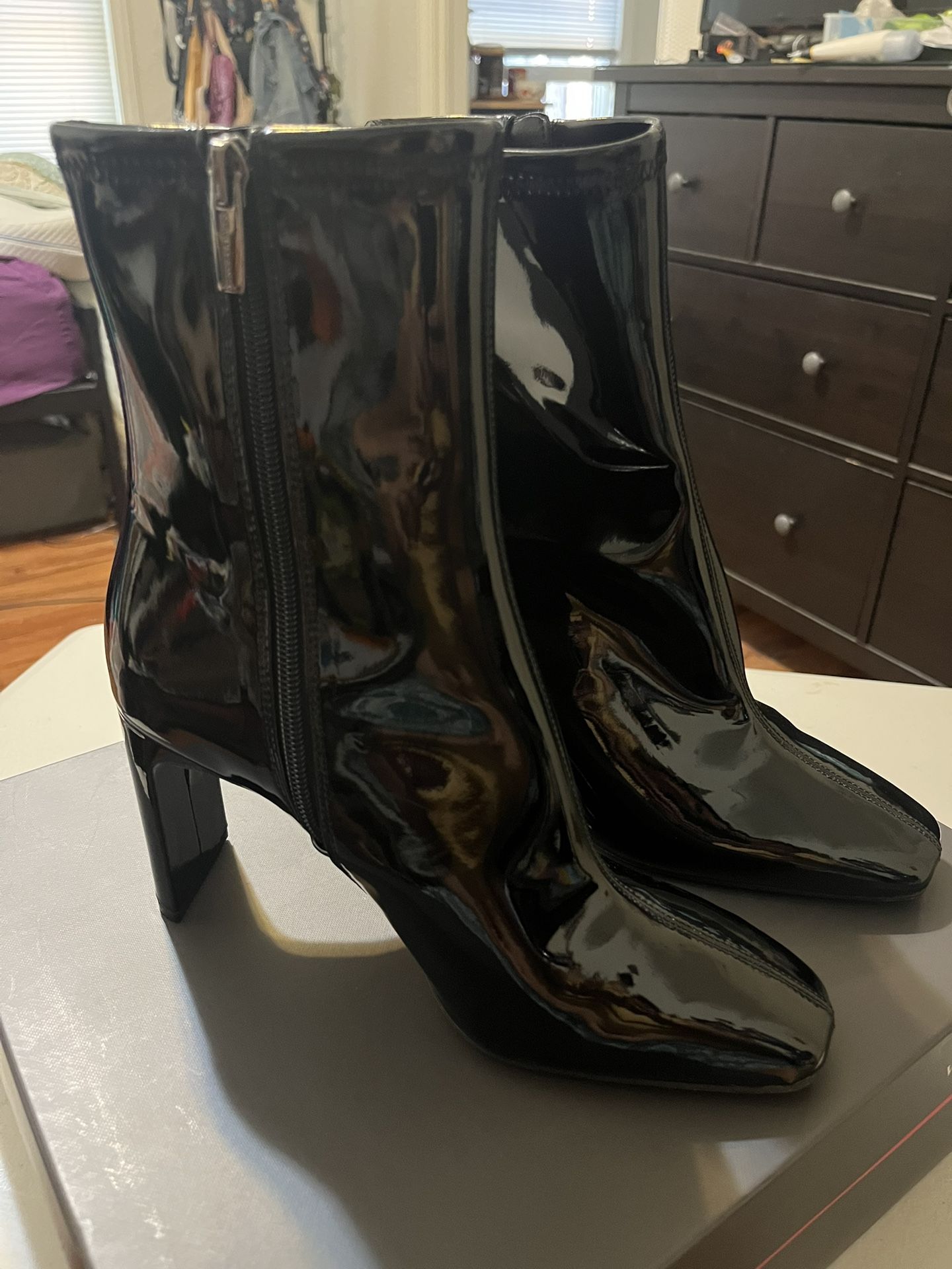 Vince Camuto Black Heel Boots