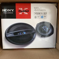 Pair Of Car Stereo Speakers