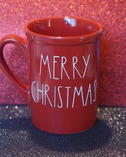 RAE DUNN INSPIRED HOLIDAY MUG
