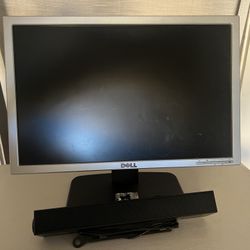 FREE 18” Dell LCD Monitor with Speaker; VGA and DVI Connections