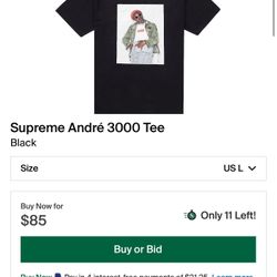 Supreme Andre 3000 Tee Size Large