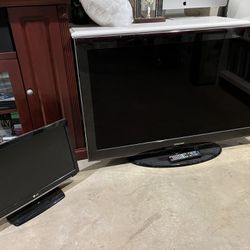 44 Inch & 22 Inch TVs For Sale
