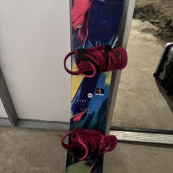 roxy banana smoothie snowboard 153cm EC 2 Sports & Outdoors or resort flow lines Roxy Smoothie Snowboard - Women's