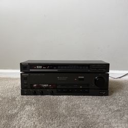 Technics Home Stereo System - Integrated Amplifier and Radio Tuner Receiver