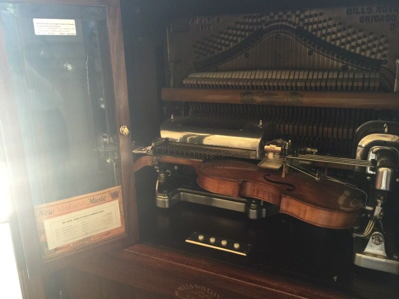 Mills Novelty Co single Violano-Virtuoso 5cent violin piano player