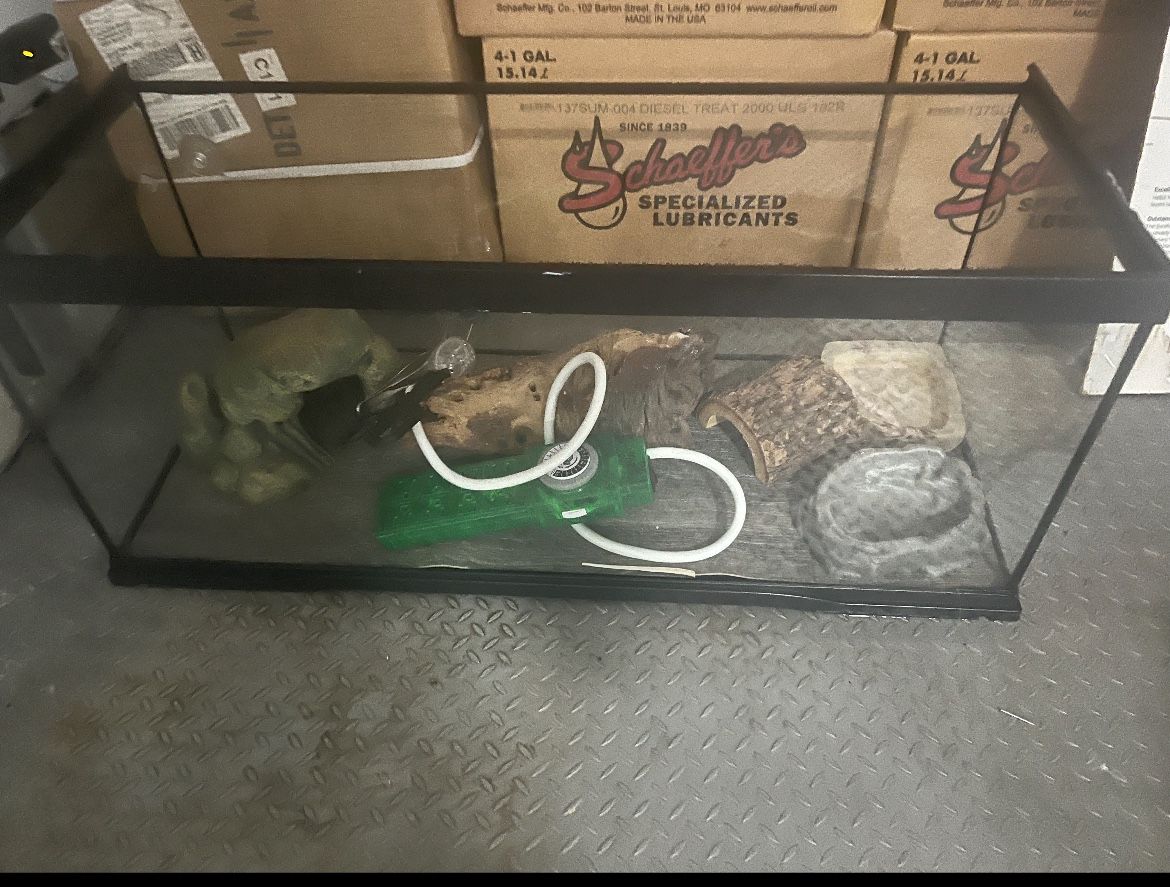 20 Gallon With accessories
