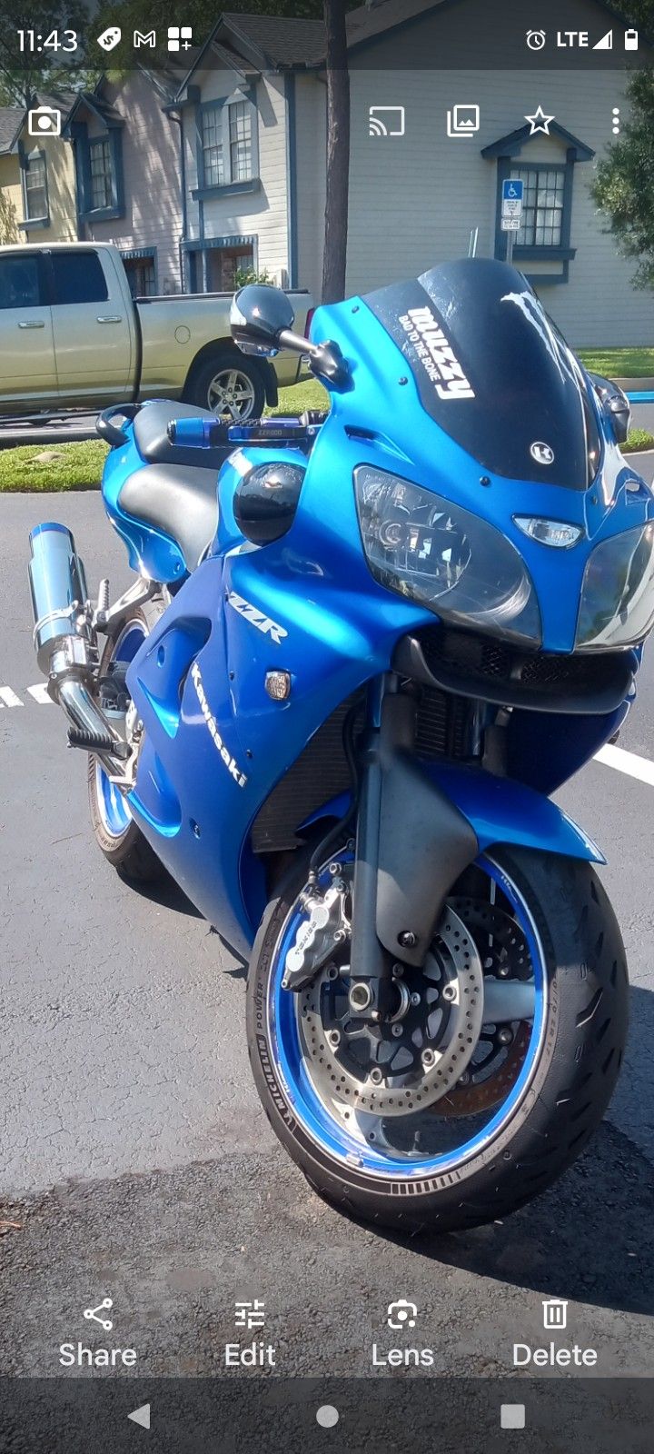 2008 Kawasaki ZZR 600. $3500 Bucks