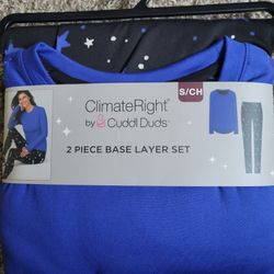 Climate Right By Cuddl Duds 2 Piece Pajama Set