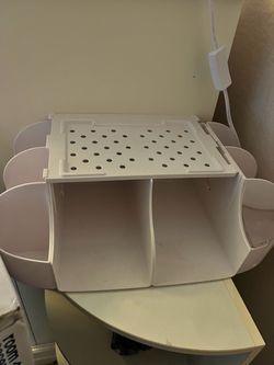 White Caddy / Bathroom Organizer