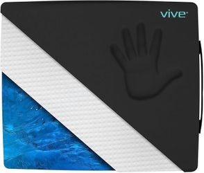 Vive Wheelchair Cushion - Gel Seat Pad for Coccyx, Orthopedic Back Support, Sciatica & Tailbone Pain Relief - Waterproof 18 X 16