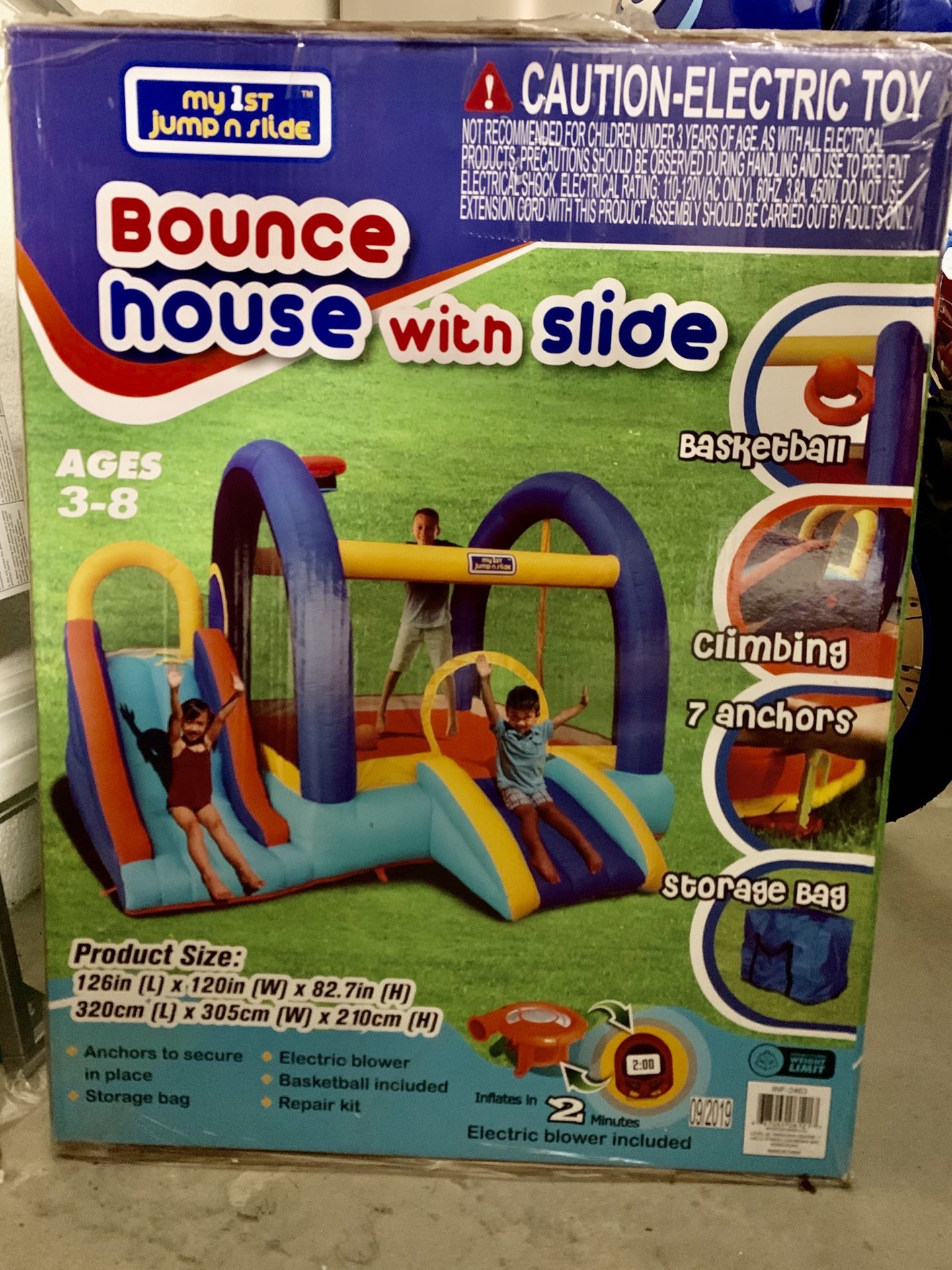 Kids Bounce House with Slide