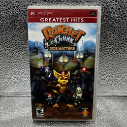 Ratchet & Clank Size Matter Sony PlayStation Portable PSP, TESTED & WORKING!