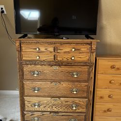 Solid Oak King Bedset