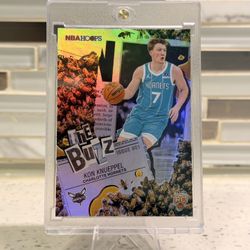 Kon Knueppel RC THE BUZZ GREEN RAINBOW FOIL 2025/26 NBA HOOPS TB-4 Hornets Rook