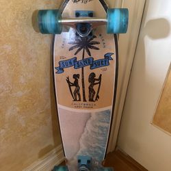 Brand New In Box MADD GEAR”Surfer Girl” Cruiser Wood Skateboard 32” X 9” ~ Brand New In Box