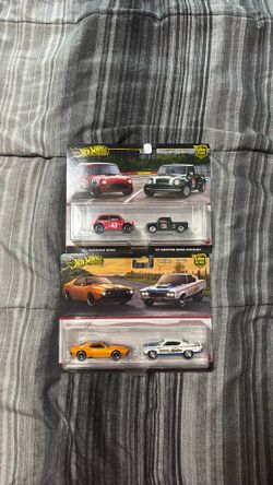 Hotwheels premium AMC and Mini sets