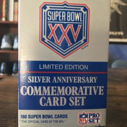 1990 Pro Set NFL Limited Edition Super Bowl Set