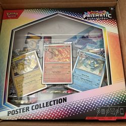Pokemon Prismatic Evolutions Poster Collection