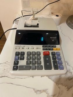 Printing Calculator Sharp EL-1197P