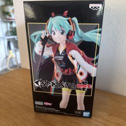 Hatsune Miku figure Racing Miku 2020 Team UKYO Support Ver. BANPRESTO NIB  