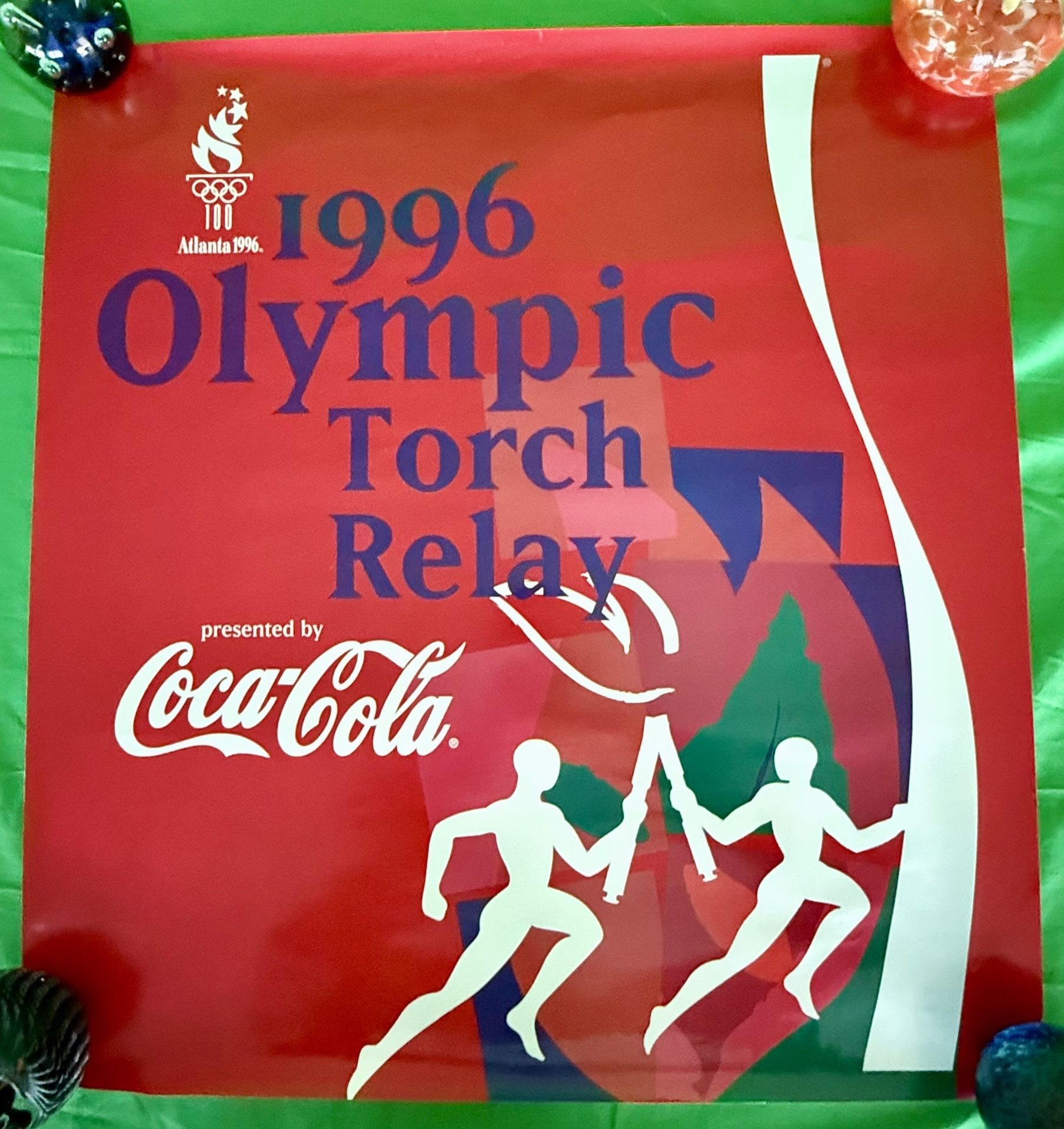 Poster/Display: 1996 Olympic Torch Relay
