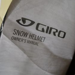 Giro snow Helmet