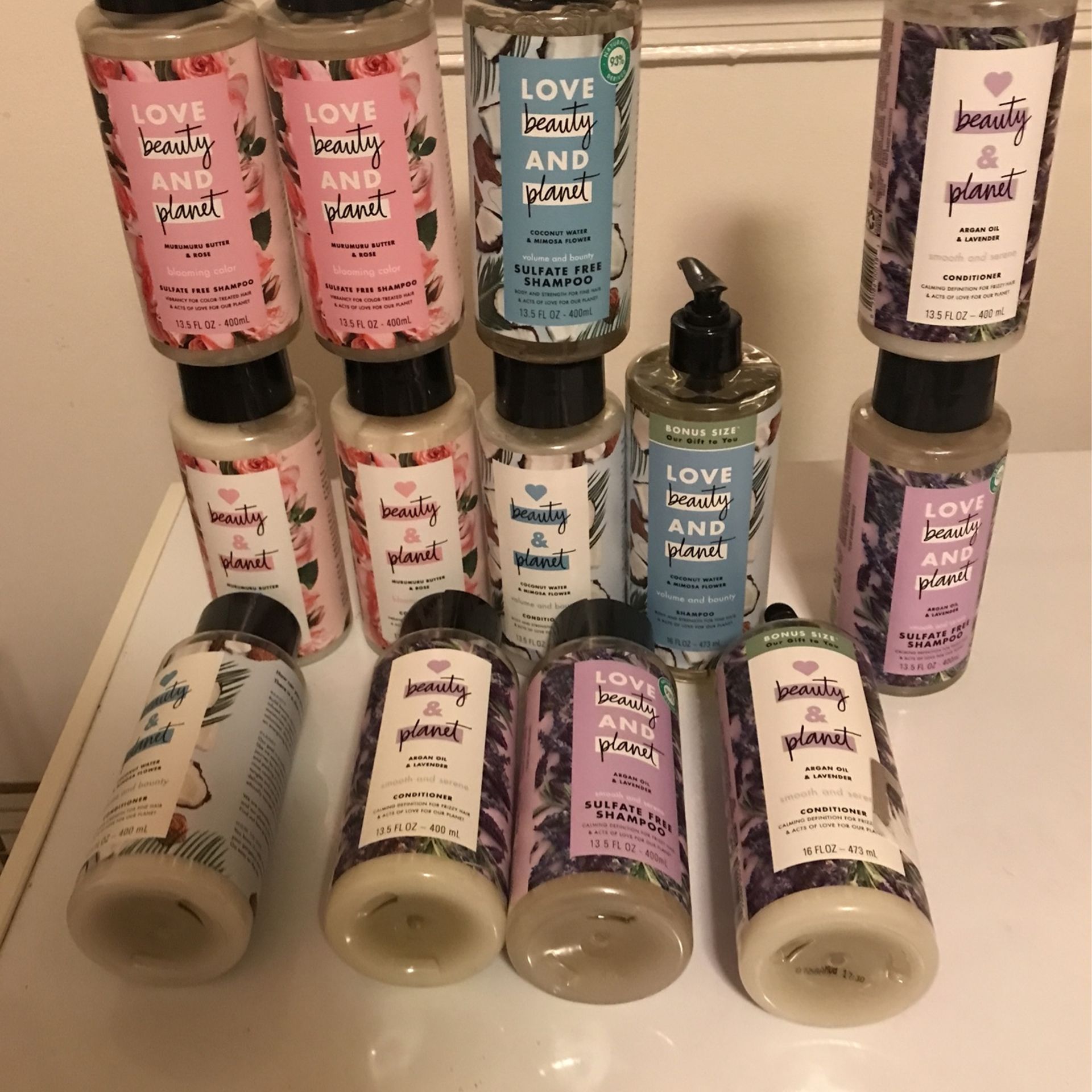 Love And Beauty Shampoo And Conditioner