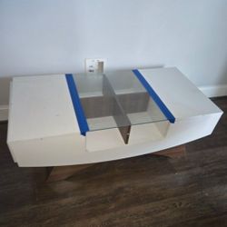 Coffee Table Or TV Stand.  Glass Missing