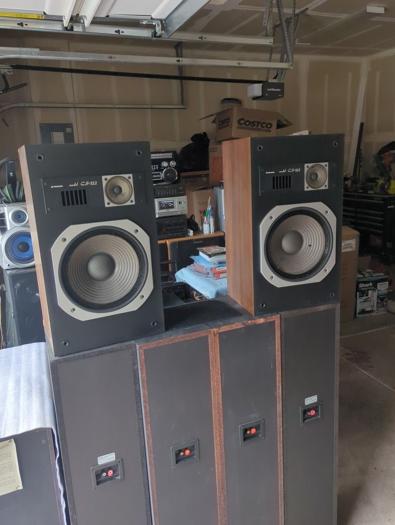 PIONEER. SPEAKERS. CS - 522.