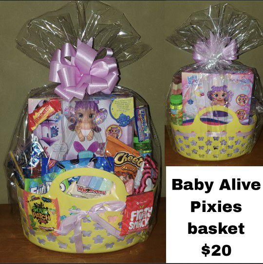 Baby Alive Easter Baskets 
