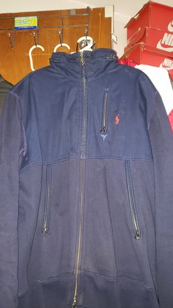 Polo fleece jacket sz large