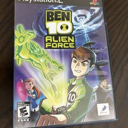 Ben 10: Alien Force (Sony PlayStation 2, 2008) 