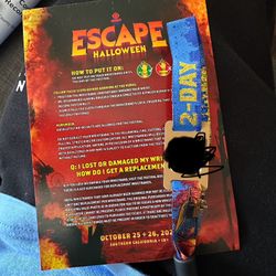 ESCAPE FEST 2 Day PASS FOR SALE 