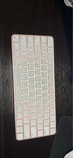 Pink Mac Wireless Keyboard