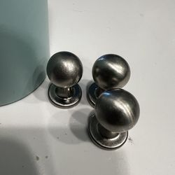 20 Pewter Cabinet Knobs 