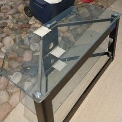 Glass TV Stand