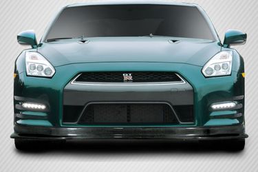 Blemished 2012-2016 Nissan GT-R R35 Carbon Creations HK Front Lip Spoiler - 1 Piece
