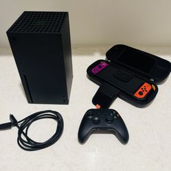 Xbox Series X and Nintedo Switch